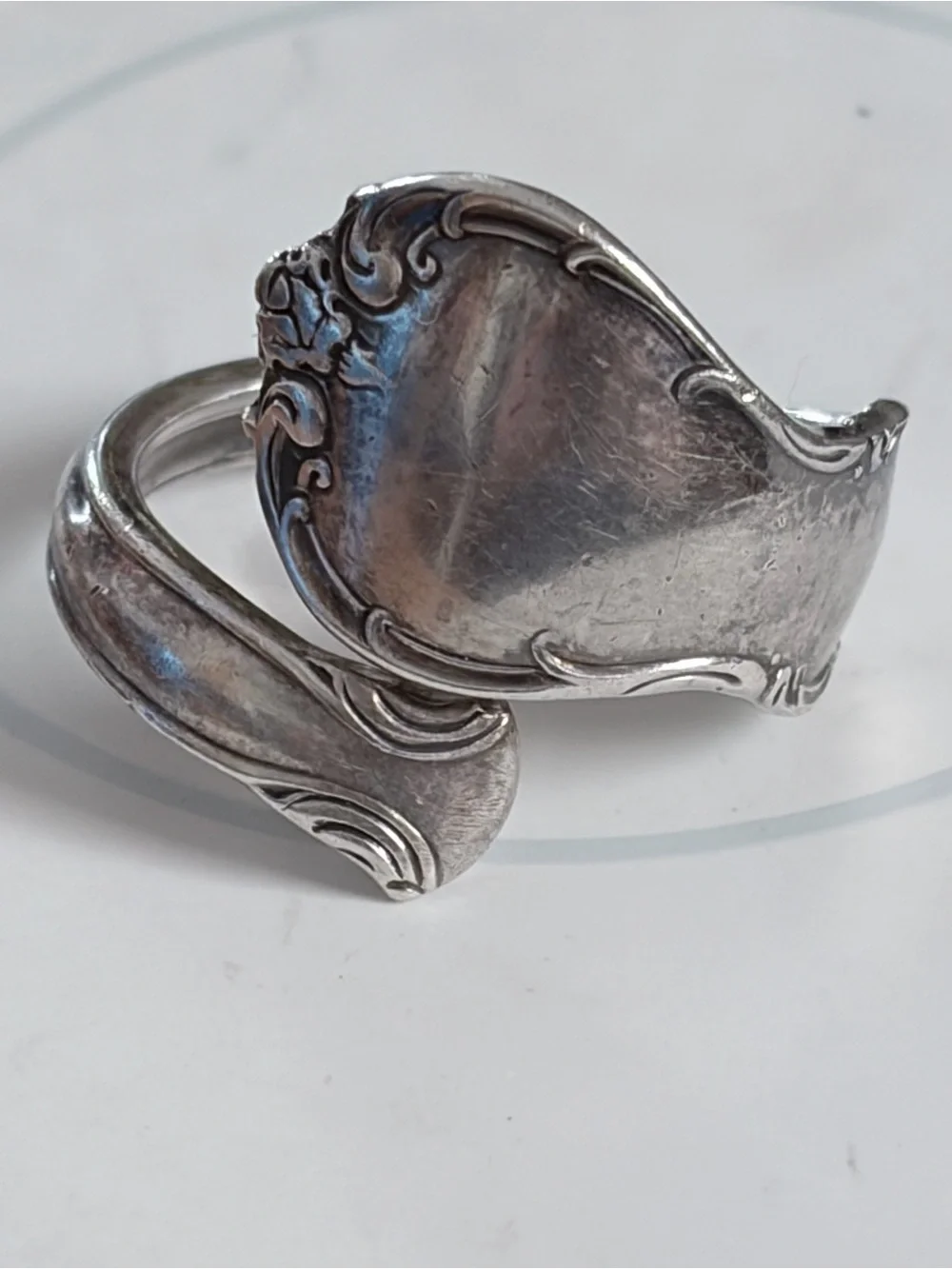 Towle Silver Ornate Wrap Ring